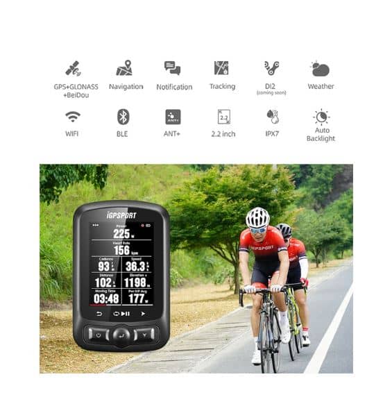 Ciclocomputador GPS IGS620 con WIFI Y ANT+ - Ride A Bike Movilidad  Sustentable